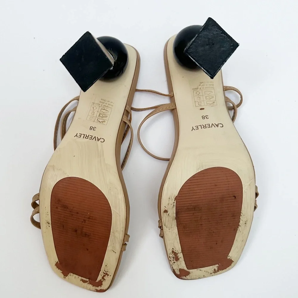 Caverley Trish Mule in Tan - Picture 8 of 11